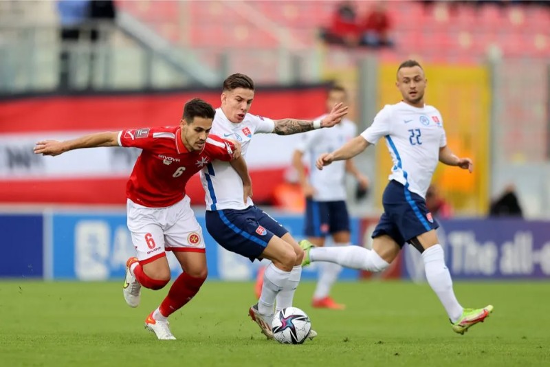 Slovakia không quá áp đảo Malta