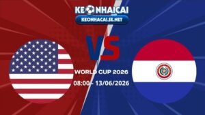 Soi Kèo Mỹ vs Paraguay 08h00 13/06/2026 - World Cup 2026