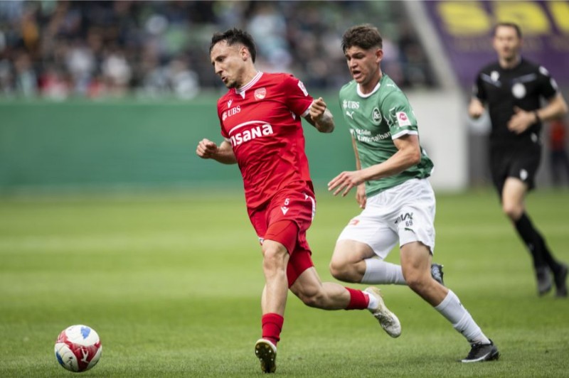 FC Thun khó ngăn cản Dinamo Zagreb chiến thắng